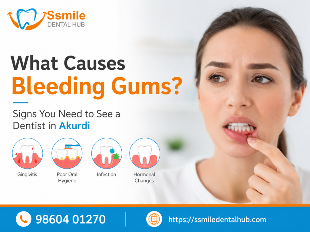 Bleeding gums treatment in Akurdi PCMC
