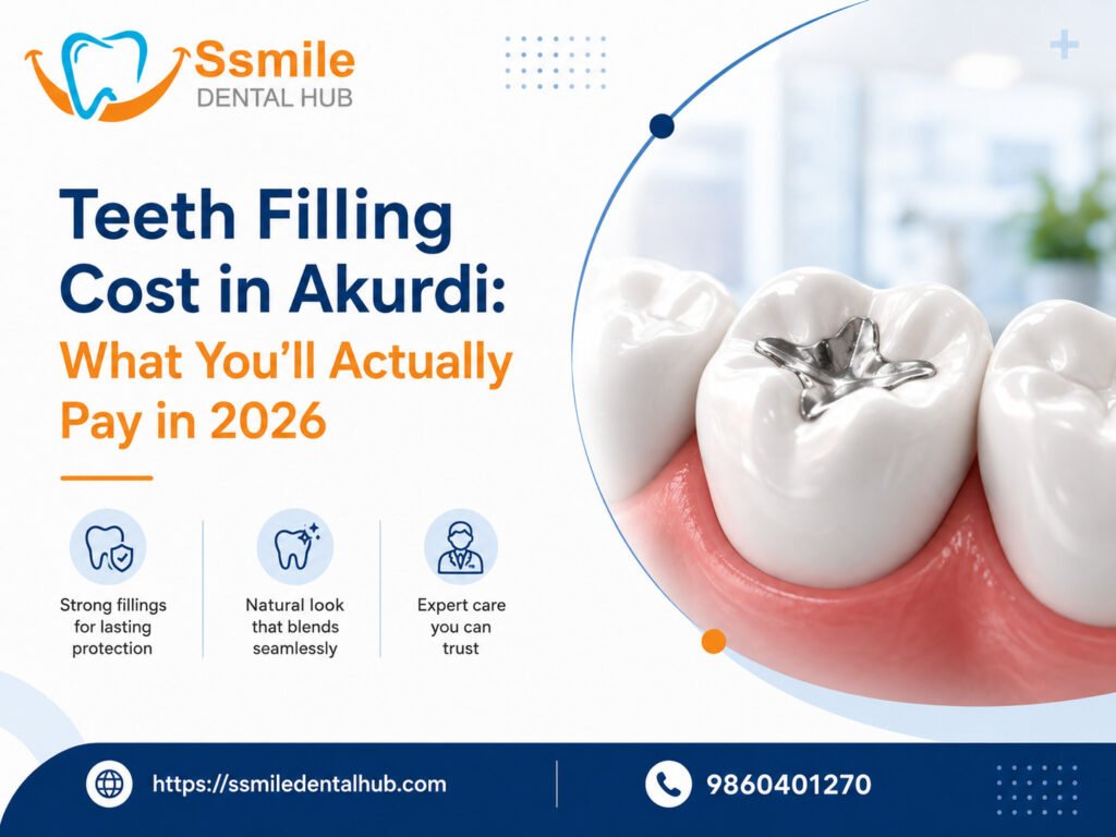teeth filling cost in Akurdi