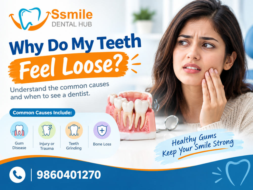 why do my teeth feel loose